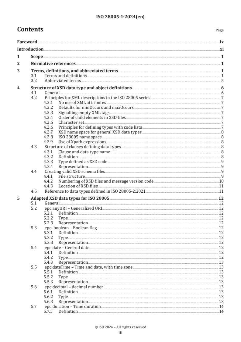 ISO 28005-1:2024 - Ships and marine technology — Electronic port clearance (EPC) — Part 1: Message structures and application programming interfaces
Released:12/9/2024