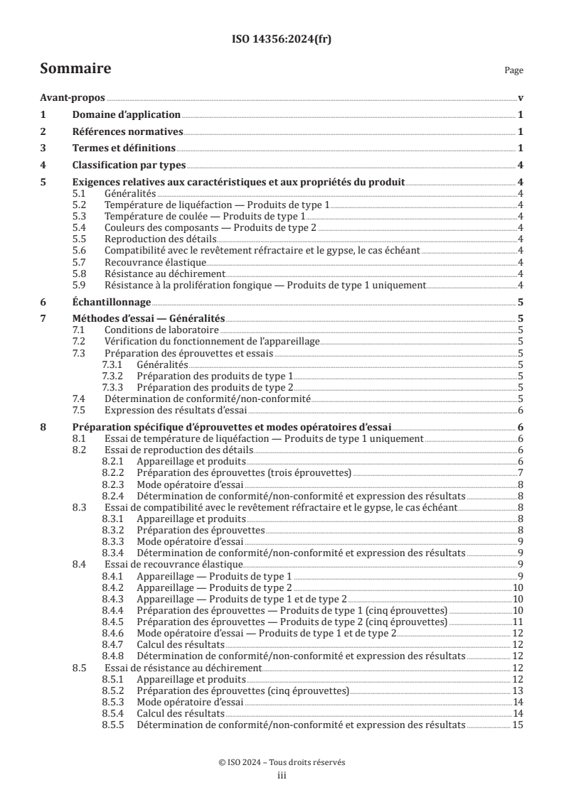 ISO 14356:2024 - Médecine bucco-dentaire — Produits pour duplication
Released:16. 10. 2024