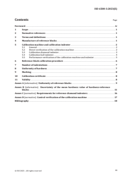 ISO 6508-3:2023 ISO 6508-3:2023 - Metallic materials — Rockwell hardness test — Part 3: Calibration of reference blocks
Released:13. 12. 2023 - Page 3 preview