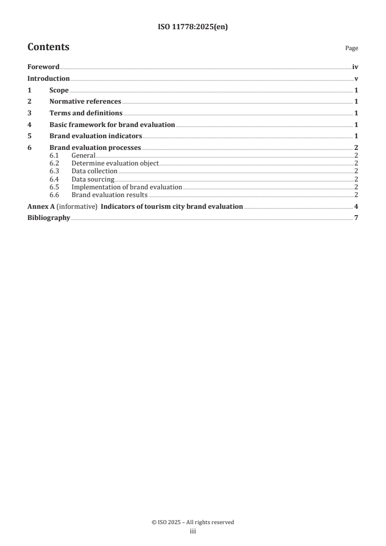 ISO 11778:2025 - Brand evaluation — Tourism city
Released:10. 01. 2025