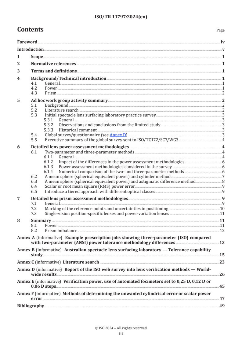 ISO/TR 11797:2024 - Ophthalmic optics – Spectacle lenses – Power and prism measurements
Released:11/6/2024