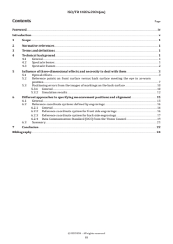 ISO/TR 11826:2024 ISO/TR 11826:2024 - Ophthalmic optics — Spectacle lenses — Aspects of three-dimensional properties and reference markings
Released:17. 07. 2024 - Page 3 preview