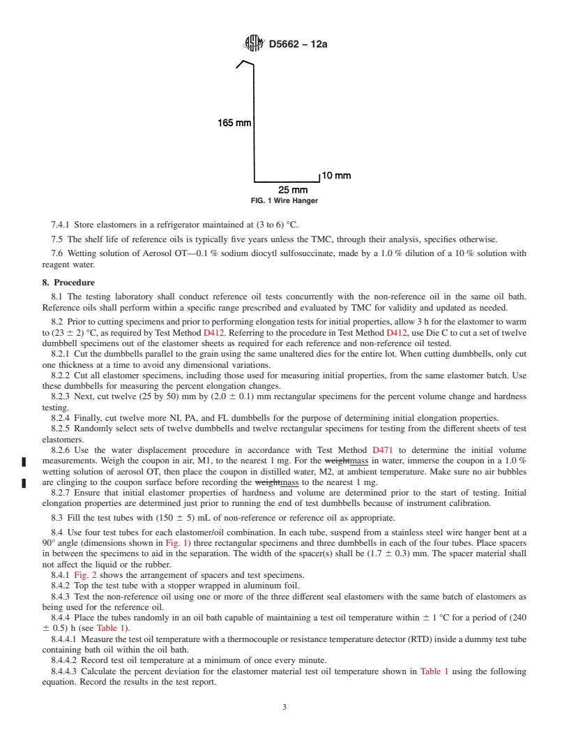 REDLINE ASTM D5662-12a - Standard Test Method for Determining Automotive Gear Oil Compatibility with Typical  Oil Seal Elastomers