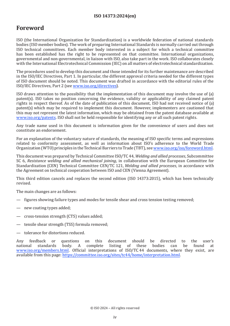 ISO 14373:2024 ISO 14373:2024 - Resistance welding — Procedure for spot welding of uncoated and coated low-carbon steels
Released:22. 01. 2024 - Page 4 preview