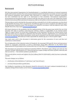 ISO/TS 22499:2024 - Thermoplastic pipes for the conveyance of fluids — Inspection of polyethylene butt fusion joints using phased array ultrasonic testing
Released:15. 02. 2024 - Page 4 preview