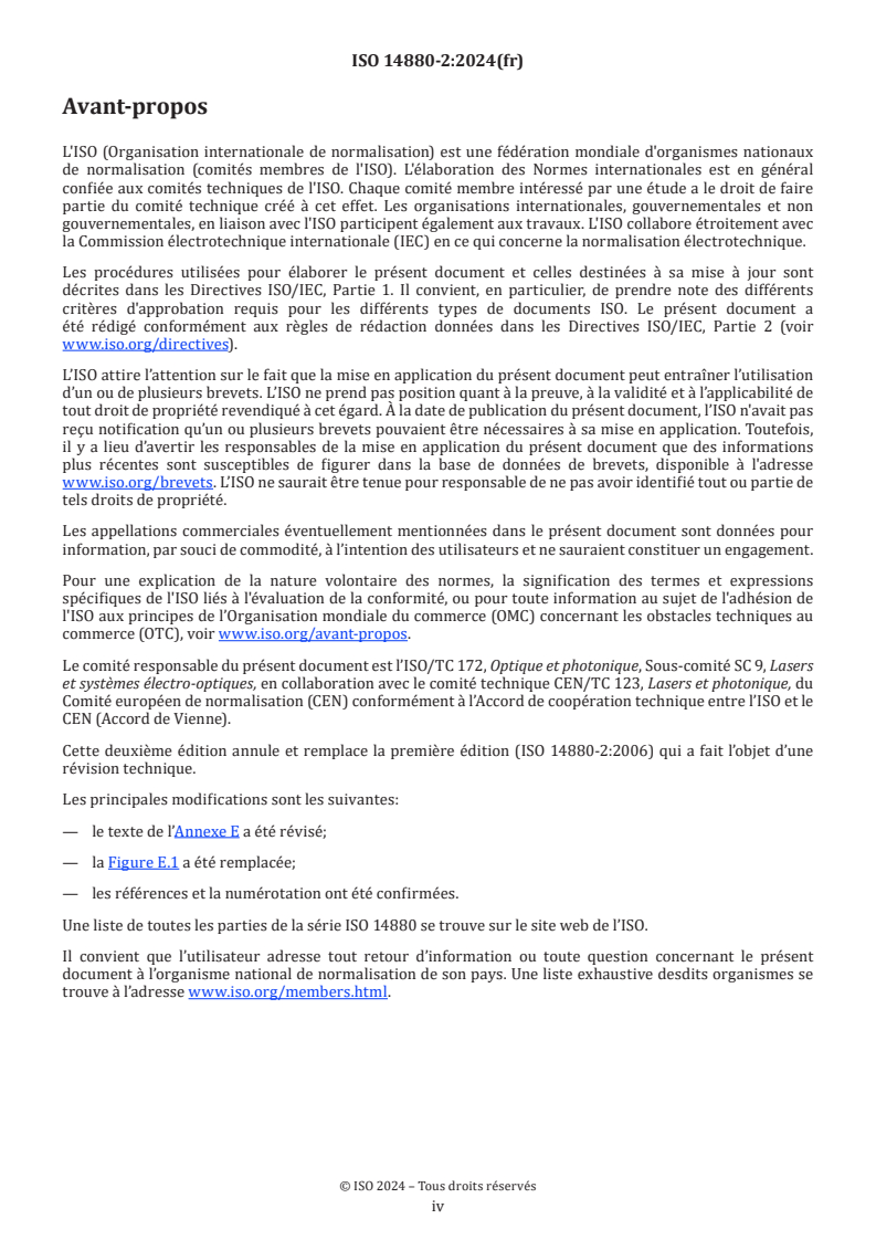 ISO 14880-2:2024 ISO 14880-2:2024 - Optique et photonique — Réseaux de microlentilles — Partie 2: Méthodes d'essai pour les aberrations du front d'onde
Released:11/13/2024 - Page 4 preview