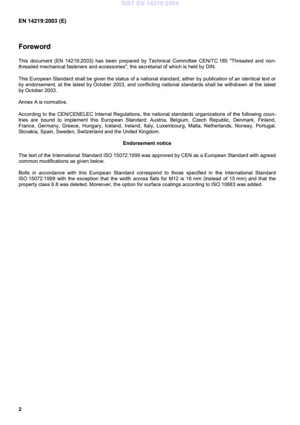 SIST EN 14219:2004 SIST EN 14219:2004 - Page 4 preview