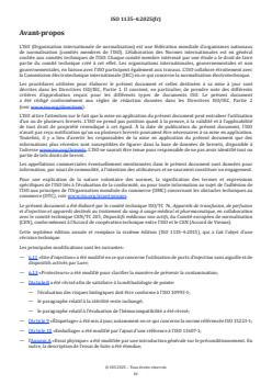 ISO 1135-4:2025 - Matériel de transfusion à usage médical — Partie 4: Transfuseurs non réutilisables, à alimentation par gravité
Released:9. 05. 2025 - Page 4 preview