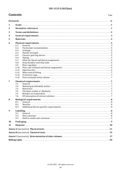 ISO 1135-5:2025 ISO 1135-5:2025 - Transfusion equipment for medical use — Part 5: Transfusion sets for single use with pressure infusion apparatus
Released:9. 05. 2025 - Page 3 preview