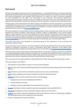 ISO 1135-5:2025 ISO 1135-5:2025 - Transfusion equipment for medical use — Part 5: Transfusion sets for single use with pressure infusion apparatus
Released:9. 05. 2025 - Page 4 preview