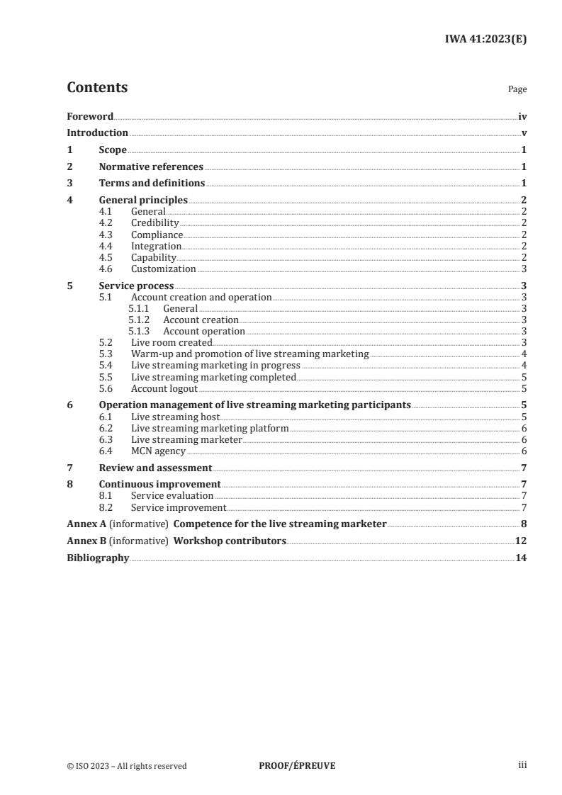 PRF IWA 41 - Guidelines for live streaming marketing service
Released:28. 09. 2023