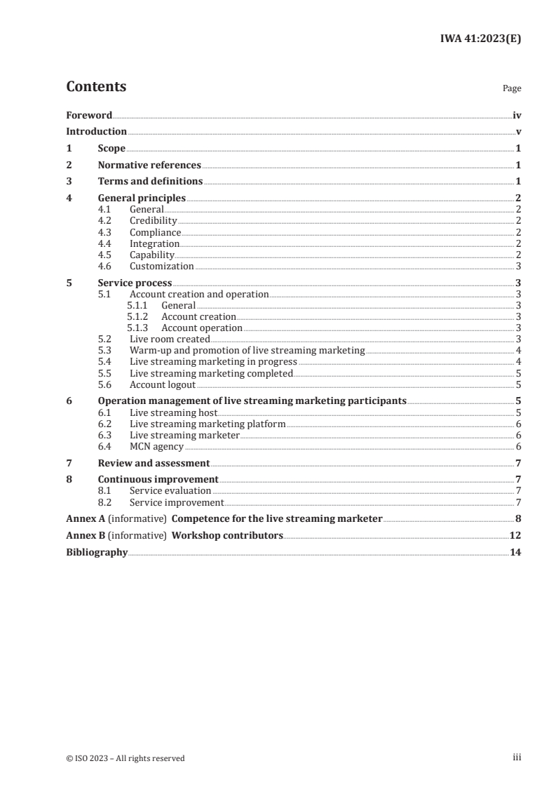 IWA 41:2023 - Guidelines for live streaming marketing service
Released:27. 11. 2023