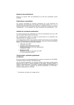 IEC 61834-4:1998 - Enregistrement - Système d'enregistrement grand public vidéo à   cassette à balayage hélicoïdal pour la bande magnétique de 6,35mm (systèmes 525-60, 625-50, 1125-60 et 1250-50) - Partie 4:         Tableaux des paquets en-tête et leur contenu
Released:7/17/1998
Isbn:283185377X - Page 2 preview