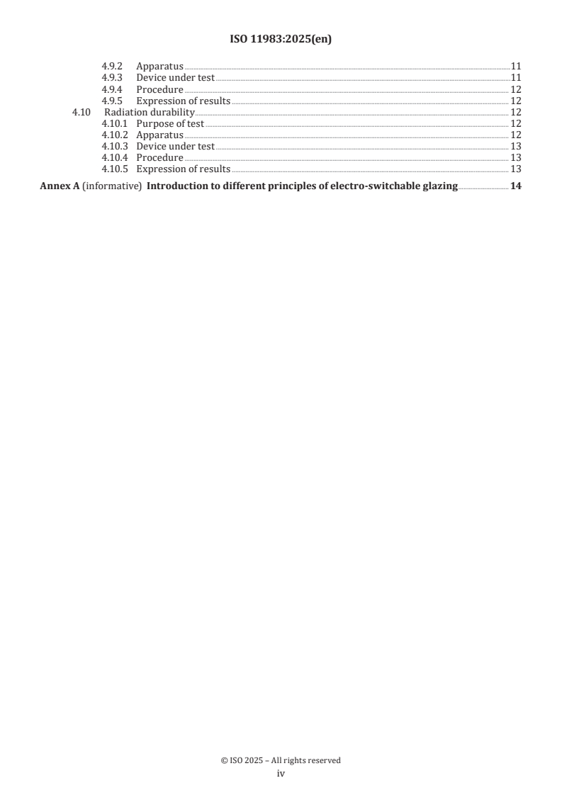 ISO 11983:2025 ISO 11983:2025 - Road vehicles — Safety glazing materials — Test methods for electro-switchable glazing
Released:28. 01. 2025 - Page 4 preview