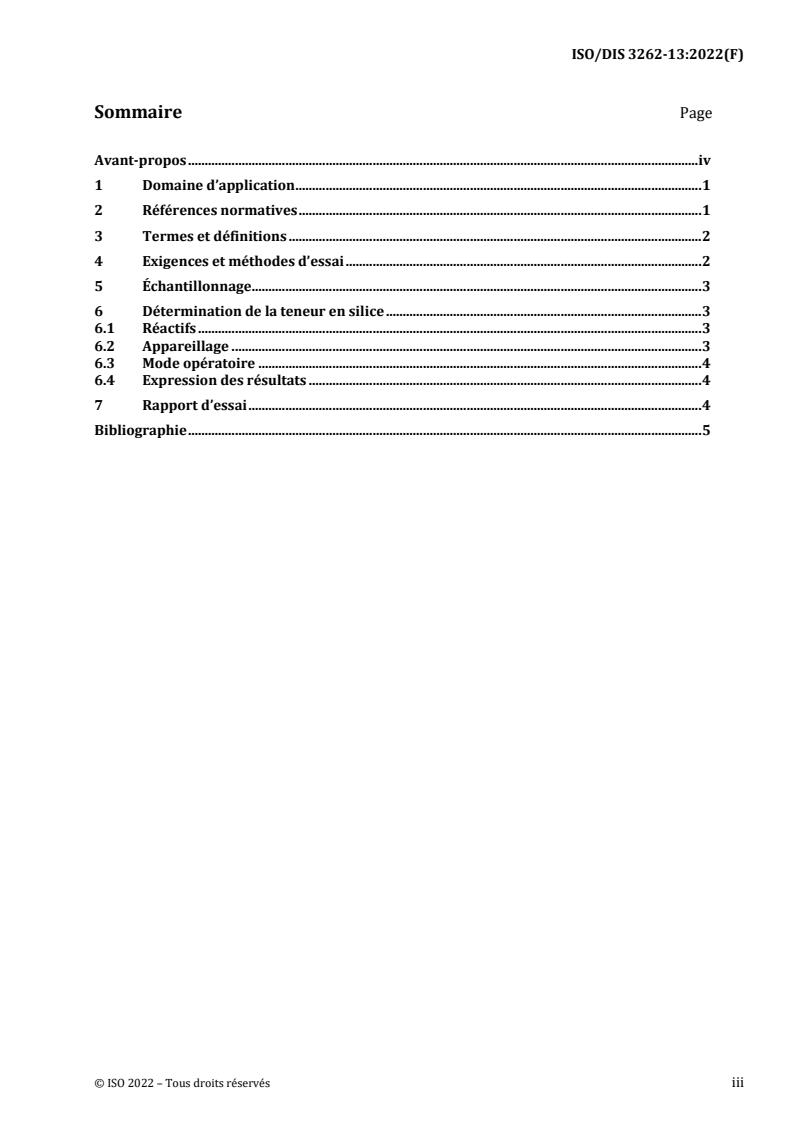 ISO/PRF 3262-13 - Matières de charge — Spécifications et méthodes d’essai — Partie 13: Quartz naturel (concassé)
Released:10/5/2022