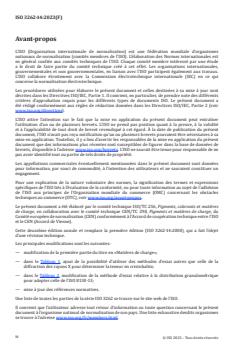 ISO 3262-14:2023 - Matières de charge — Spécifications et méthodes d’essai — Partie 14: Cristobalite
Released:17. 07. 2023 - Page 4 preview