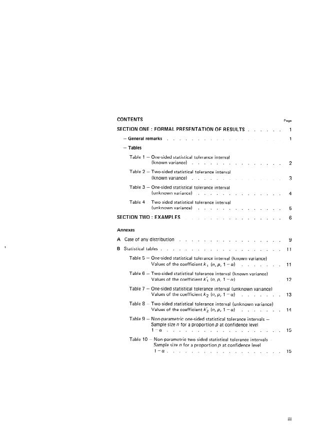 ISO 3207:1975 - Statistical interpretation of data -- Determination of a statistical tolerance interval