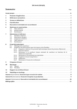 ISO 4641:2024 - Tuyaux et flexibles en caoutchouc pour aspiration et refoulement d'eau — Spécifications
Released:19. 04. 2024 - Page 3 preview