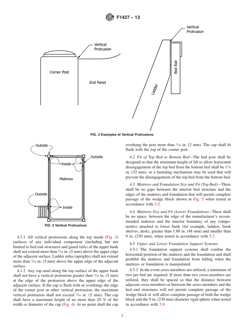 ASTM F1427-13 - Standard Consumer Safety Specification for  Bunk Beds