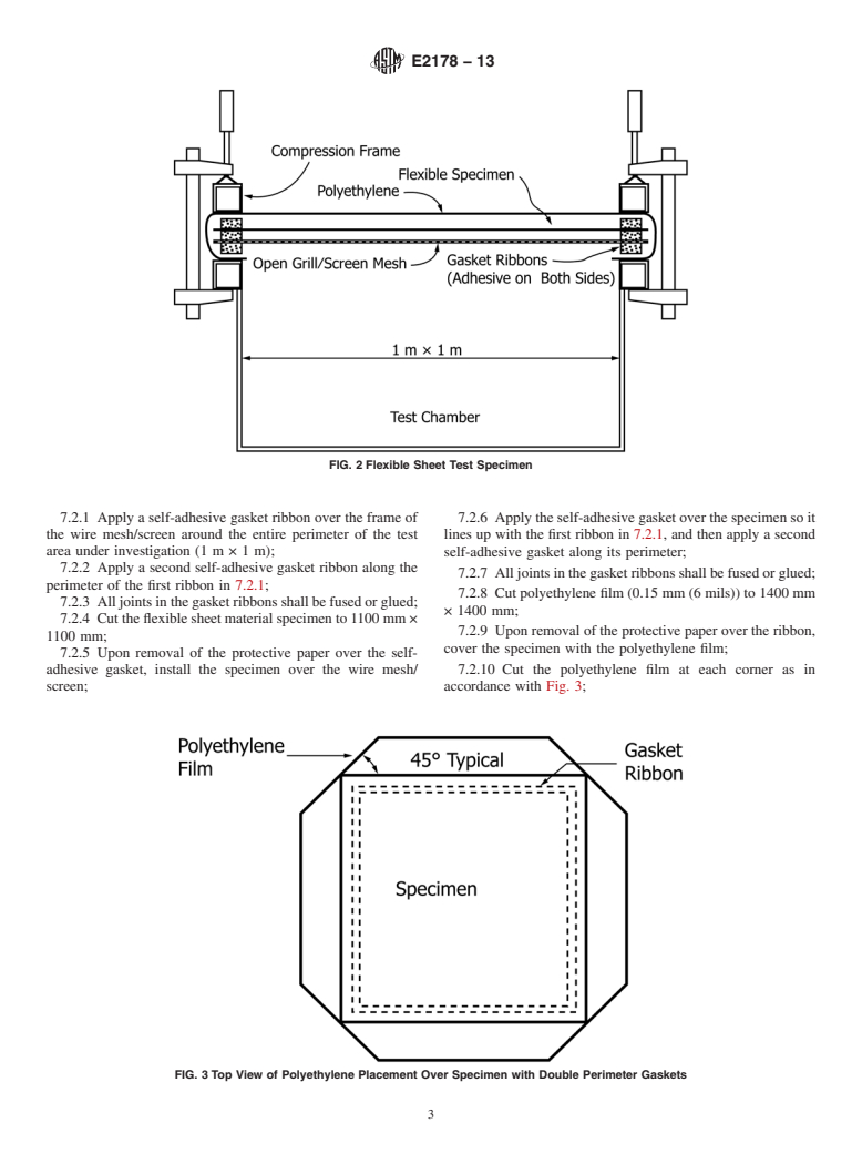 ASTM E2178-13 - Standard Test Method for  Air Permeance of Building Materials