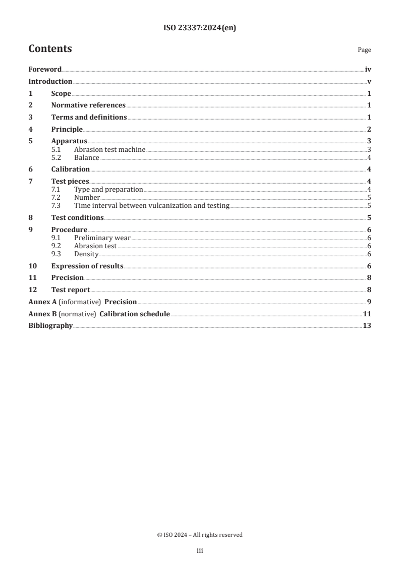ISO 23337:2024 ISO 23337:2024 - Rubber, vulcanized or thermoplastic — Determination of abrasion resistance using the Improved Lambourn test machine
Released:22. 01. 2024