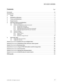 ISO 12640-3:2022 ISO 12640-3:2022 - Graphic technology — Prepress digital data exchange — Part 3: CIELAB standard colour image data (CIELAB/SCID)
Released:12. 08. 2022 - Page 3 preview