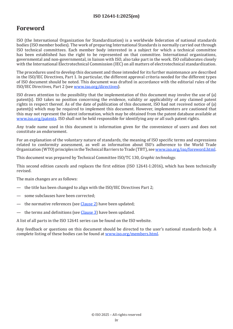 SIST ISO 12641-1:2025 ISO 12641-1:2025 - Graphic technology — Prepress digital data exchange — Part 1: Colour targets for input scanner calibration
Released:14. 02. 2025 - Page 4 preview