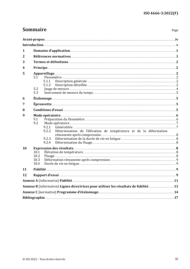ISO 4666-3:2022 - Rubber, vulcanized — Determination of temperature rise and resistance to fatigue in flexometer testing — Part 3: Compression flexometer (constant-strain type)
Released:21. 12. 2022
