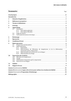 ISO 4666-3:2022 - Rubber, vulcanized — Determination of temperature rise and resistance to fatigue in flexometer testing — Part 3: Compression flexometer (constant-strain type)
Released:21. 12. 2022 - Page 3 preview
