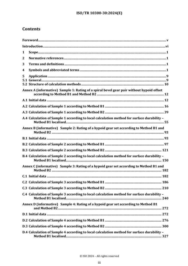 ISO/TR 10300-30:2024 - Calculation of load capacity of bevel gears — Part 30: ISO rating system for bevel and hypoid gears — Sample calculations
Released:26. 09. 2024