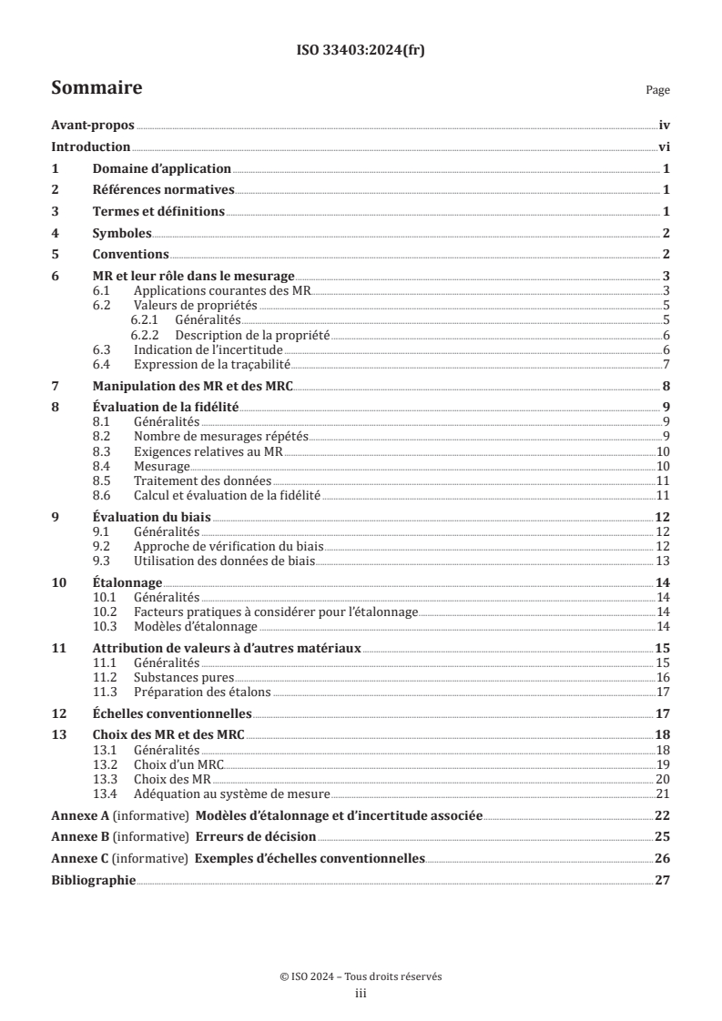 ISO 33403:2024 - Matériaux de référence — Exigences et recommandations pour l'utilisation
Released:3. 06. 2024