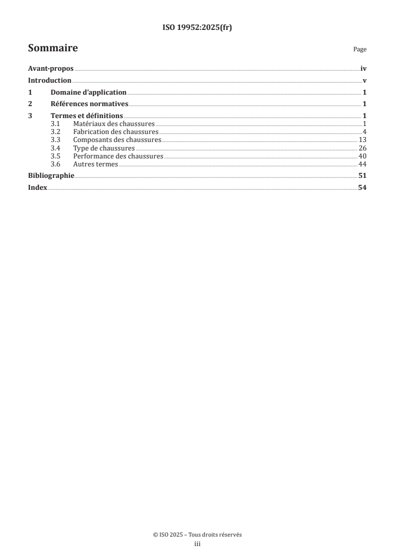 ISO 19952:2025 - Chaussures — Vocabulaire
Released:29. 01. 2025