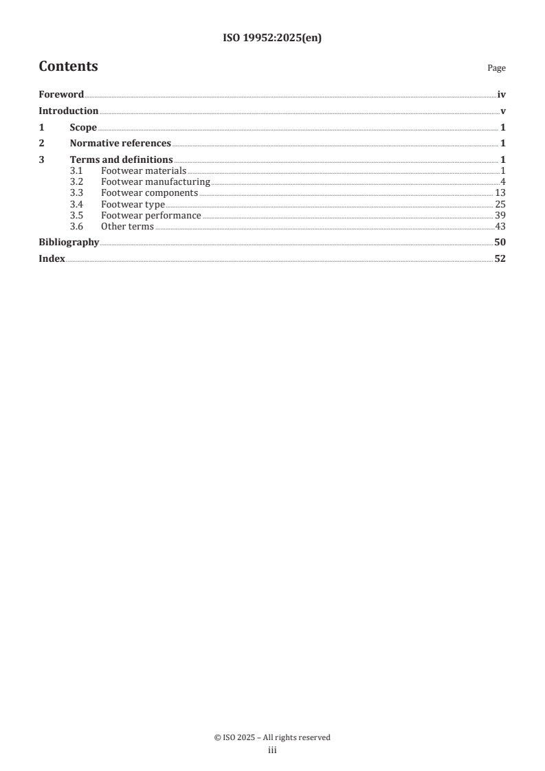 ISO 19952:2025 - Footwear — Vocabulary
Released:29. 01. 2025