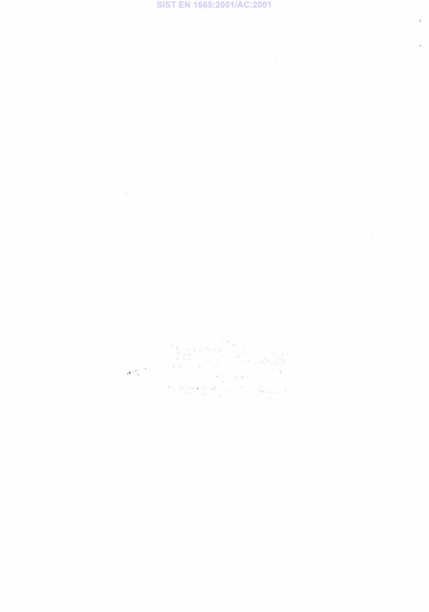 EN 1665:1997/AC:1998 EN 1665:2001/AC:2001 - Page 4 preview