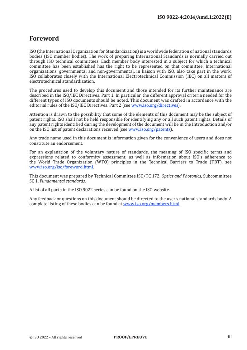ISO 9022-4:2014/PRF Amd 1 - Optics and photonics — Environmental test methods — Part 4: Salt mist — Amendment 1
Released:22. 12. 2022