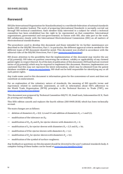 ISO 8405:2023 ISO 8405:2023 - Tools for moulding — Ejector sleeves with cylindrical head — Basic series for general purposes
Released:16. 11. 2023 - Page 4 preview