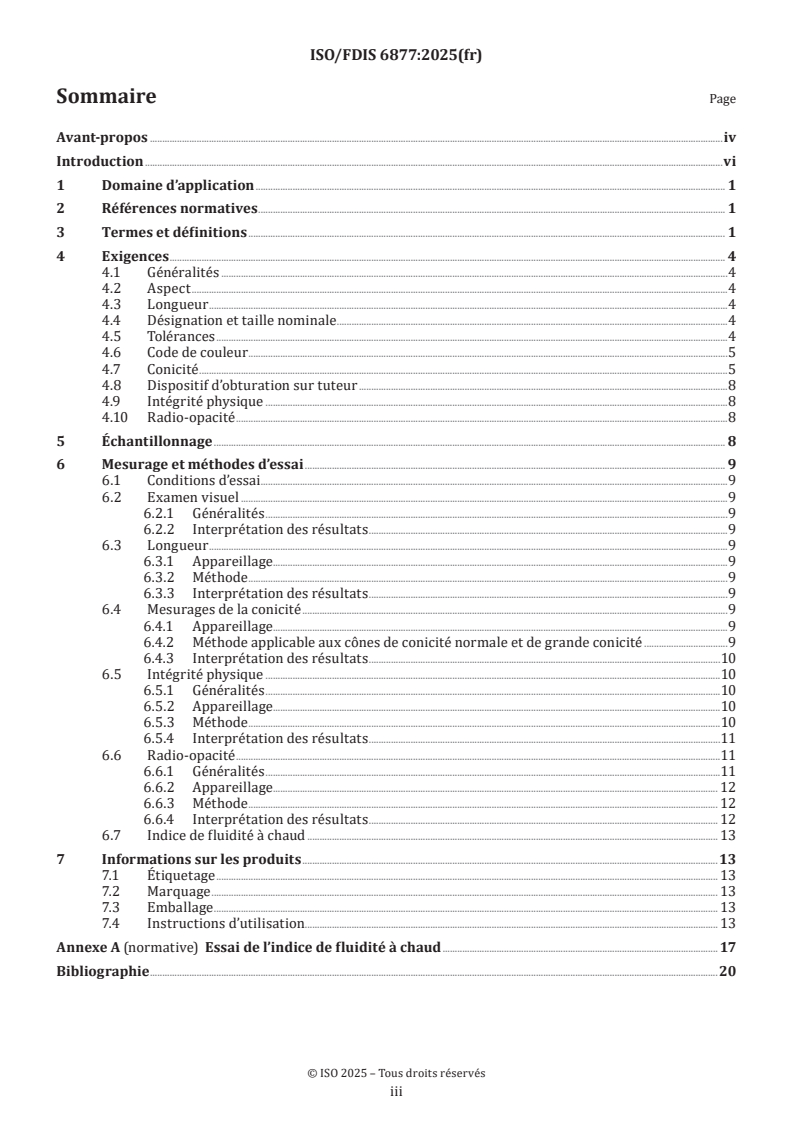 ISO/FDIS 6877 - Médecine bucco-dentaire — Matériaux d’obturation endodontique
Released:17. 03. 2025