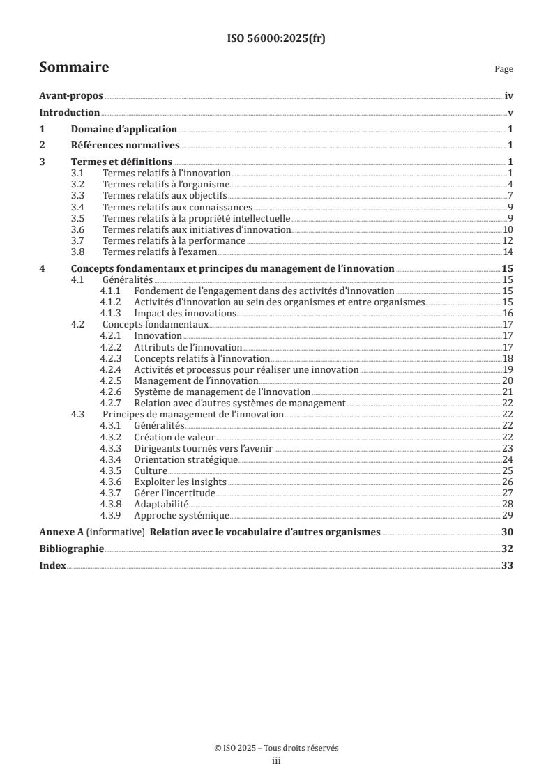 ISO 56000:2025 - Management de l’innovation — Principes essentiels et vocabulaire
Released:23. 01. 2025