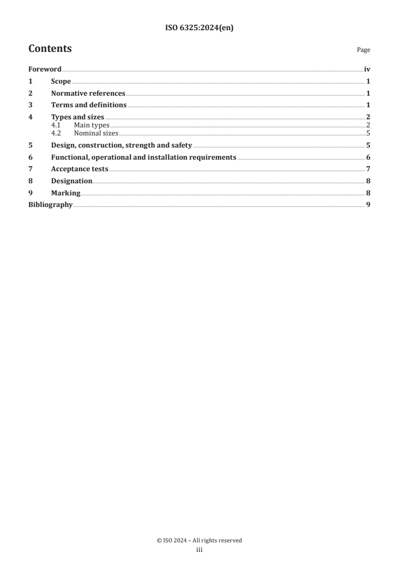 ISO 6325:2024 - Ships and marine technology — Cable stoppers
Released:17. 09. 2024