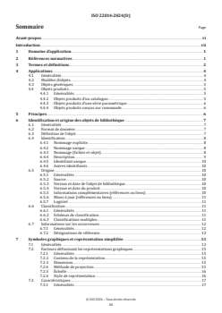 ISO 22014:2024 ISO 22014:2024 - Objets de bibliothèque pour l’architecture, l’ingénierie, la construction et l’utilisation
Released:1. 05. 2024 - Page 3 preview