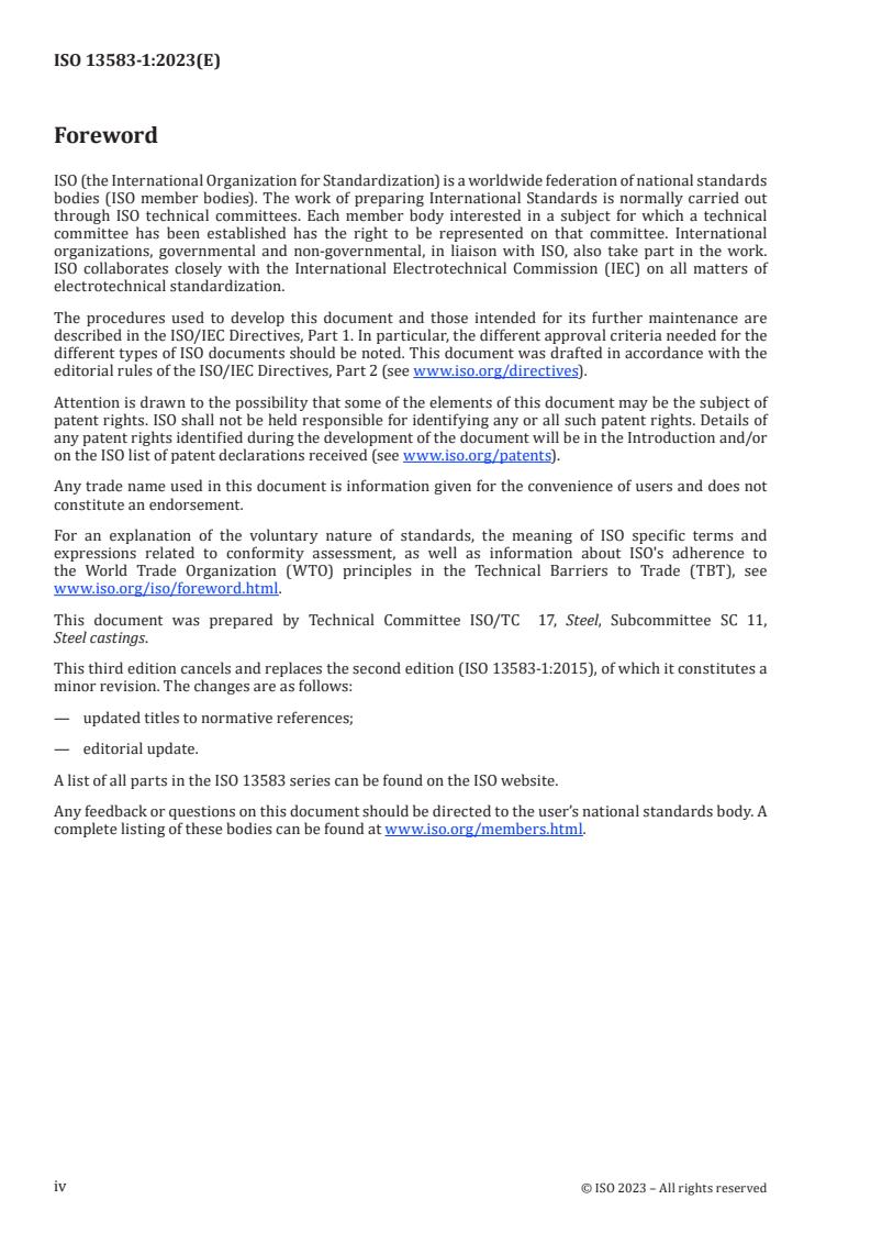 ISO 13583-1:2023 ISO 13583-1:2023 - Centrifugally cast steel and alloy products — Part 1: General testing and tolerances
Released:2/3/2023 - Page 4 preview