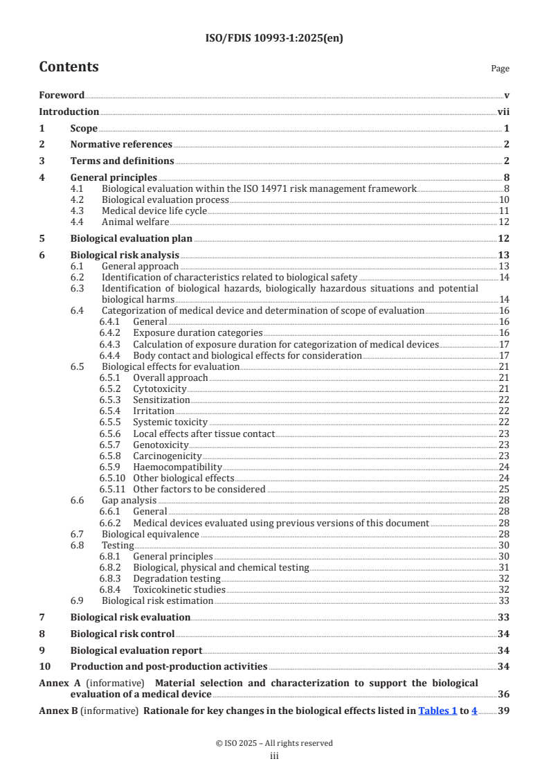 ISO/FDIS 10993-1 - Biological evaluation of medical devices — Part 1: Requirements and general principles for the evaluation of biological safety within a risk management process
Released:8. 05. 2025