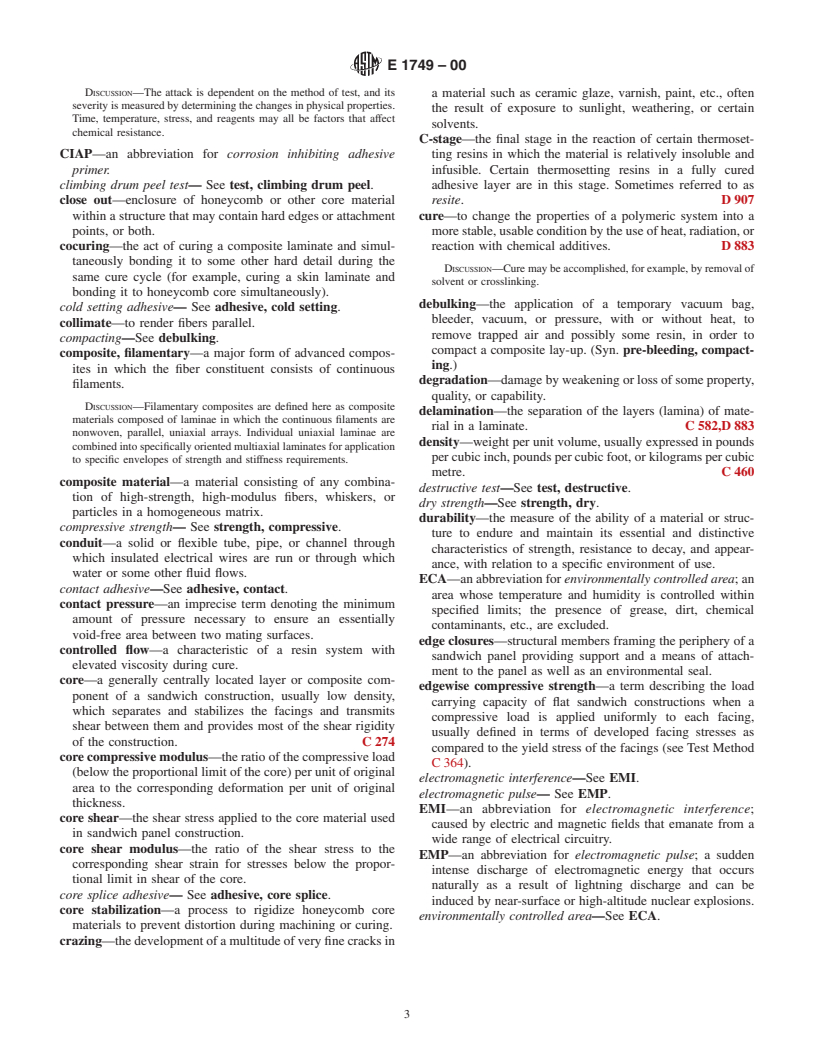 ASTM E1749-00 - Standard Terminology Relating to Rigid Wall Relocatable Shelters