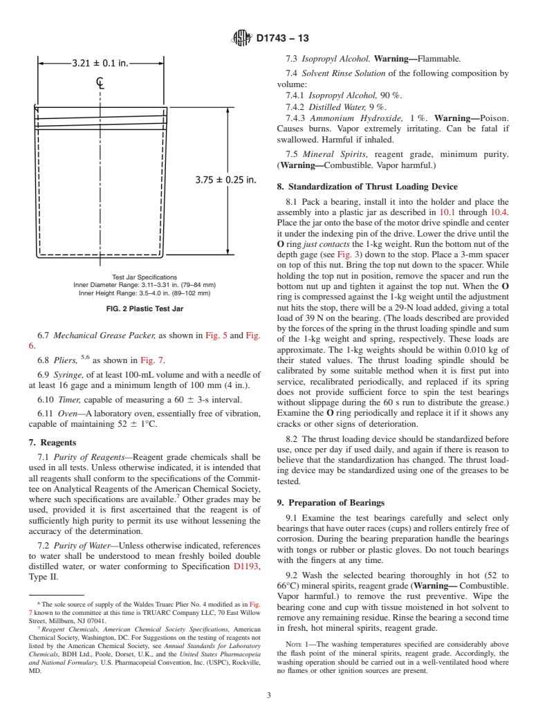 ASTM D1743-13 - Standard Test Method for Determining Corrosion Preventive Properties of Lubricating   Greases