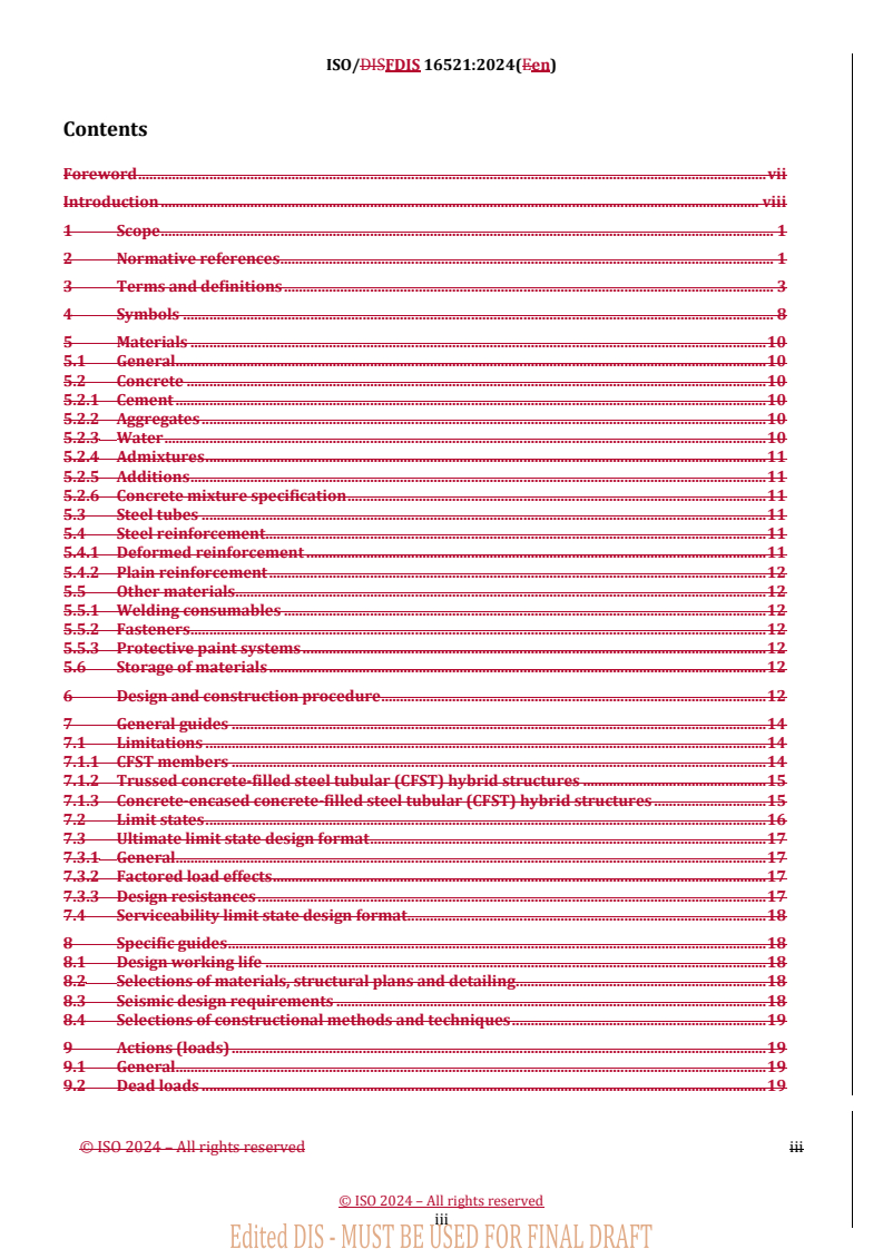 REDLINE ISO/FDIS 16521 - Design of concrete-filled steel tubular (CFST) hybrid structures
Released:25. 06. 2024