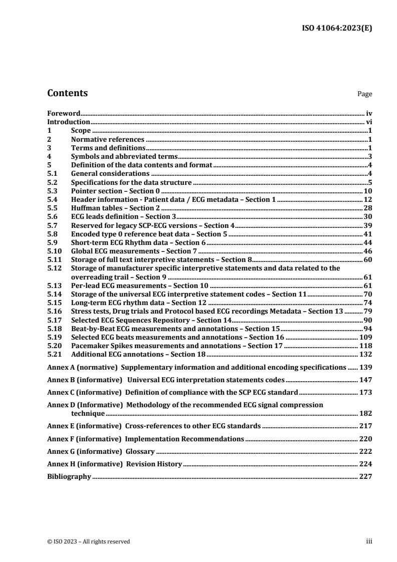 ISO 41064:2023 - Health informatics — Standard communication protocol — Computer-assisted electrocardiography
Released:27. 06. 2023