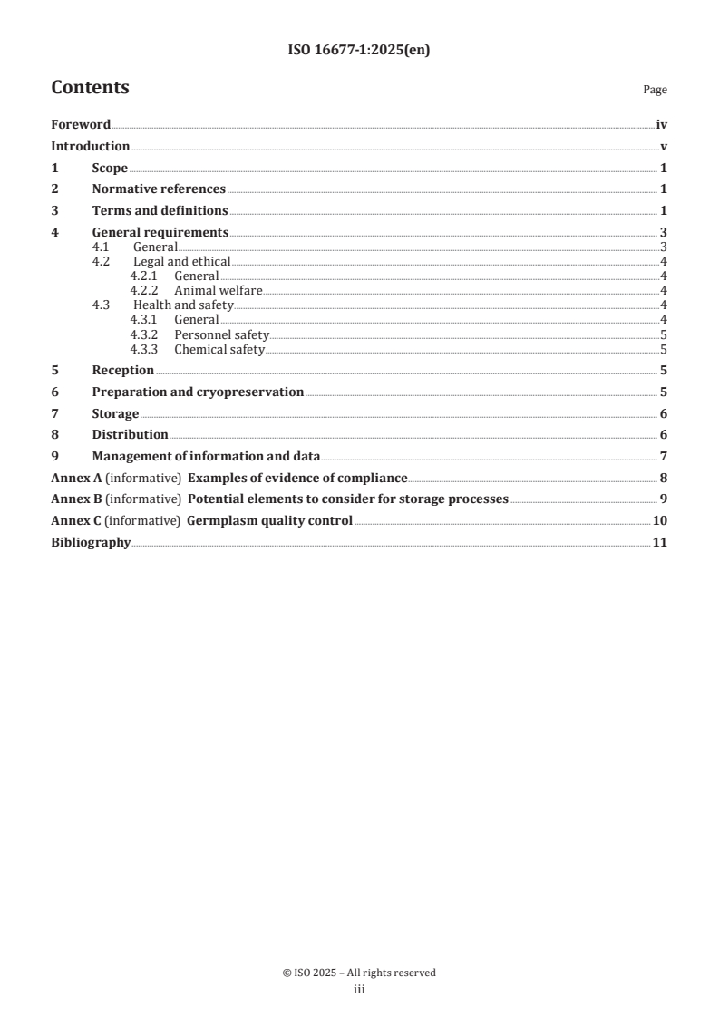 ISO 16677-1:2025 - Biobanking — Germplasm — Part 1: Agricultural animal species
Released:28. 01. 2025