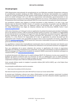 ISO 16276-2:2025 ISO 16276-2:2025 - Protection contre la corrosion des structures en acier par systèmes de peinture — Évaluation et critères d’acceptation de l’adhésion/cohésion (résistance à la rupture) d’un revêtement — Partie 2: Essai de quadrillage et essai à la croix de Saint André
Released:14. 05. 2025 - Page 4 preview