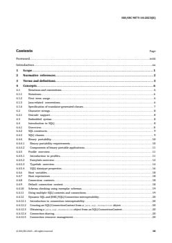 ISO/IEC 9075-10:2023 ISO/IEC 9075-10:2023 - Information technology — Database languages SQL — Part 10: Object language bindings (SQL/OLB)
Released:1. 06. 2023 - Page 3 preview