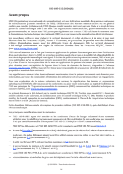 ISO 105-C12:2024 ISO 105-C12:2024 - Textiles — Essais de solidité des coloris — Partie C12: Solidité des coloris au lavage industriel
Released:12. 02. 2024 - Page 4 preview